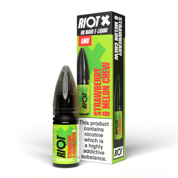Riot X - Strawberry Melon Chew Nic Salt E-Liquid Vape Juice