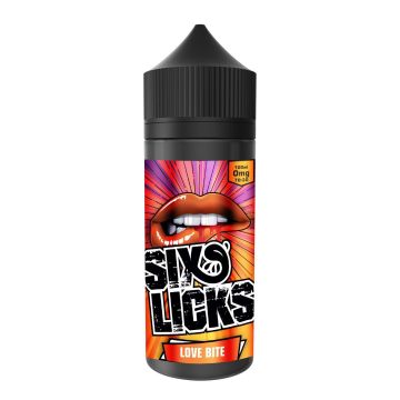 Six Licks  - Love Bite Vape Juice