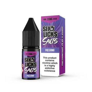 Six Licks - Passion8 Nic Salt