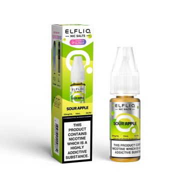 Elfliq - Sour Apple Nic Salt