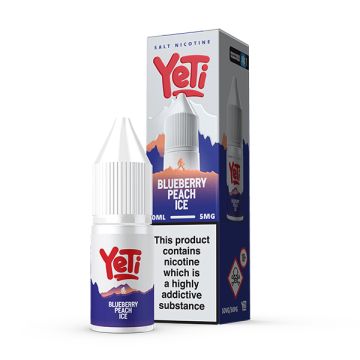 Yeti - Blueberry Peach Ice Nic Salt E-liquid Vape Juice