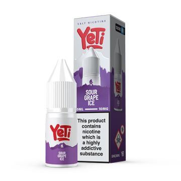 Yeti - Sour Grape Ice Nic Salt E-liquid Vape Juice
