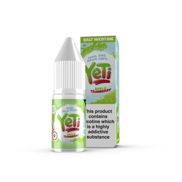 Yeti - Apple Cranberry Nic Salt E-liquid Vape Juice