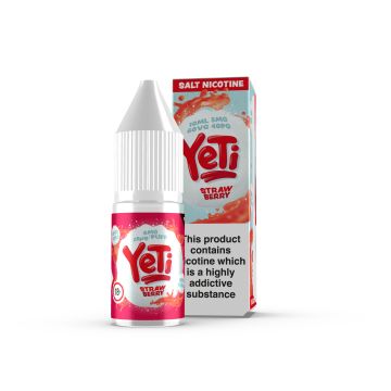 Yeti - Strawberry Nic Salt E-liquid Vape Juice