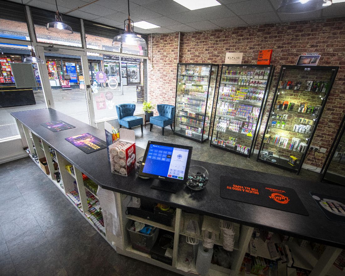 Inside our Duston shop