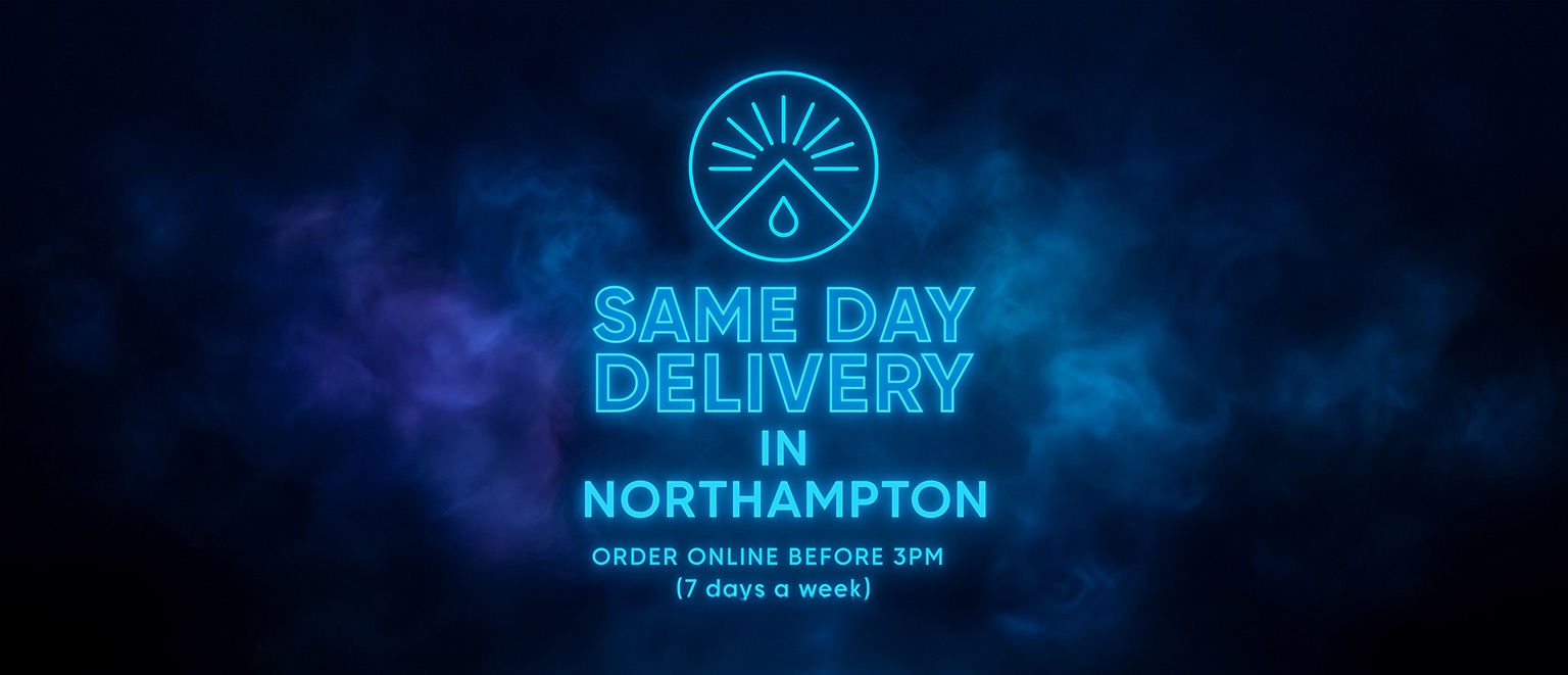 Same day delivery in Northampton. Order online before 3pm, 7 days a week.